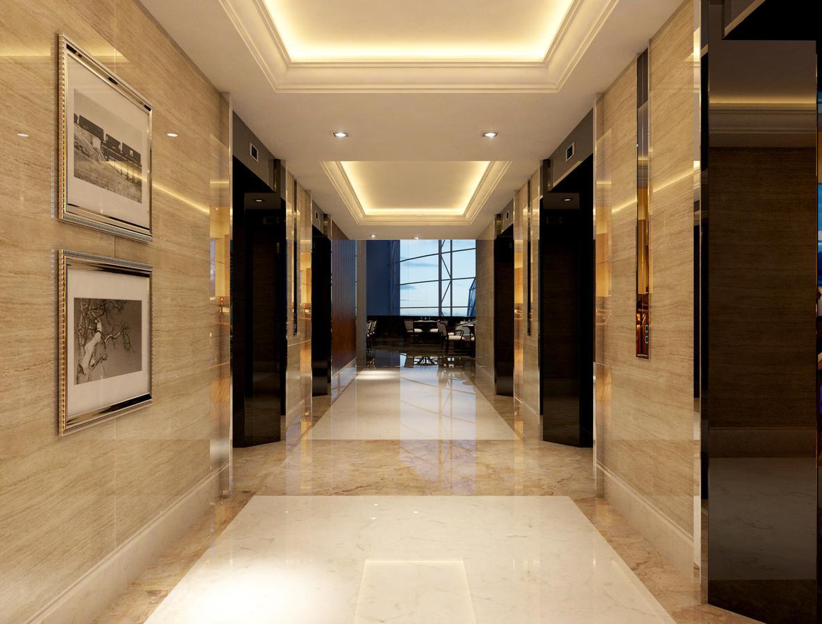 Hatten Place Melaka Kültér fotó 3D rendering of a hotel lobby